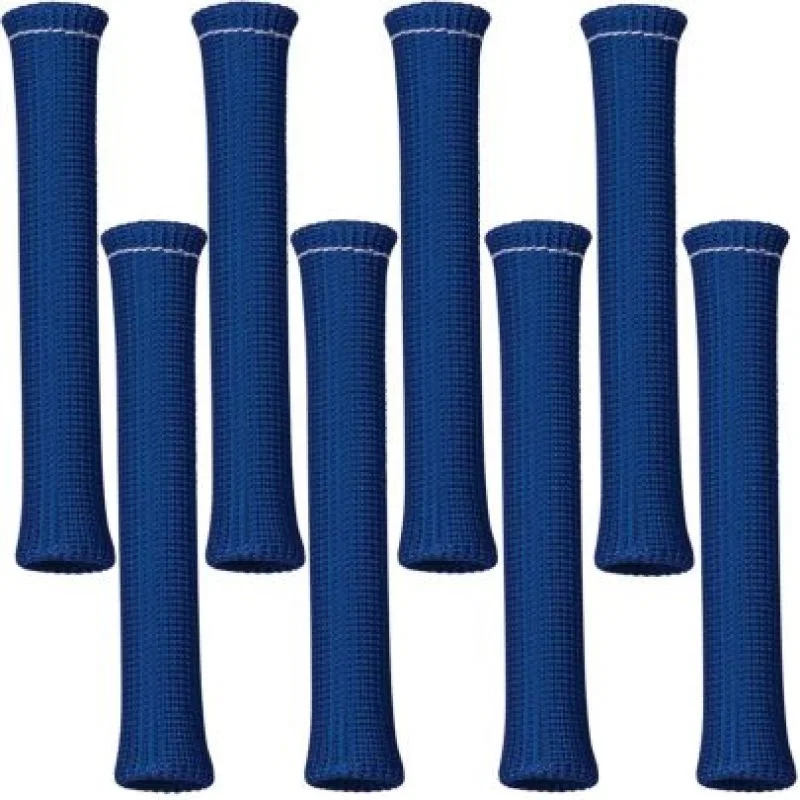 Moroso 71975, High Temperature Spark Plug Boot Protectors - Blue (8 Pack)