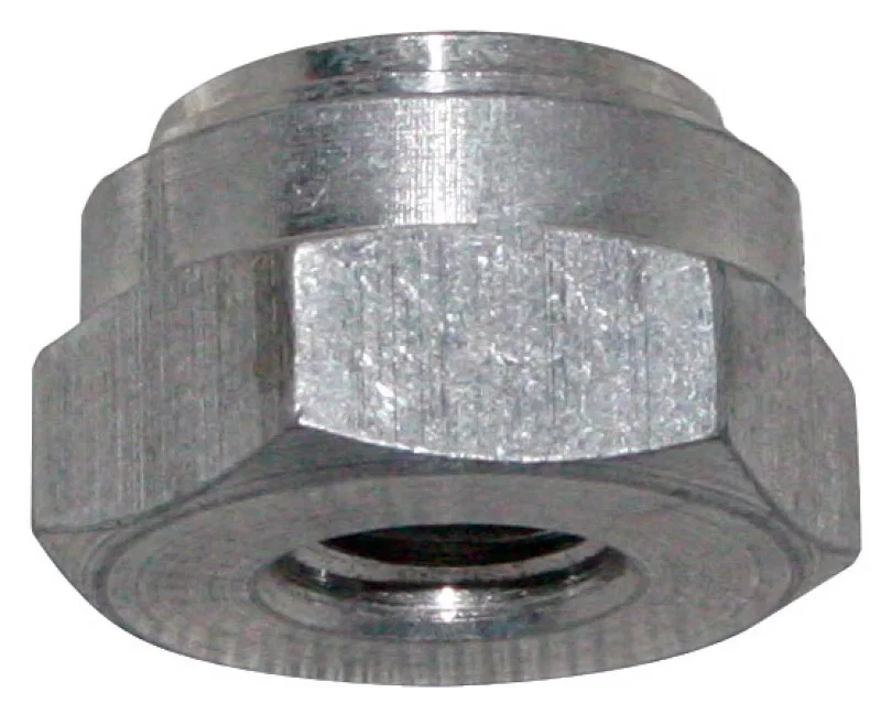Moroso 22718, 4An Female Weld-On Bung - Aluminum - Single