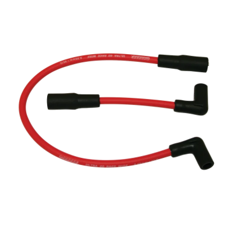 Moroso 28629, 00-13 Harley-Davidson FLST/FXST Ultra 40 Wire Set - Red