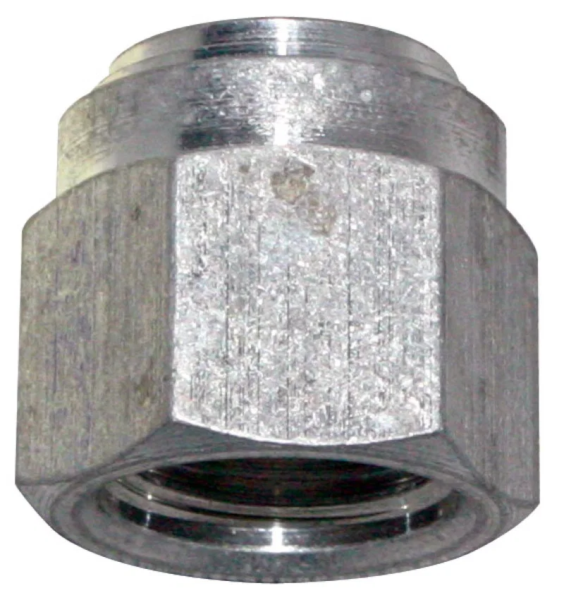Moroso 22720, 8An Female Weld-On Bung - Aluminum - Single