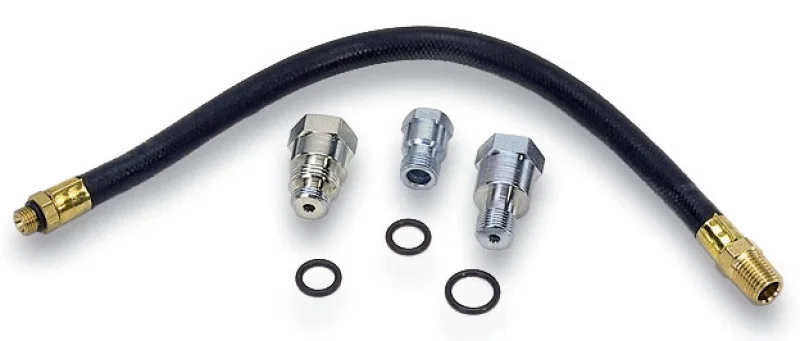 Moroso 62385, Universal Spark Plug Hole Air Hose Kit