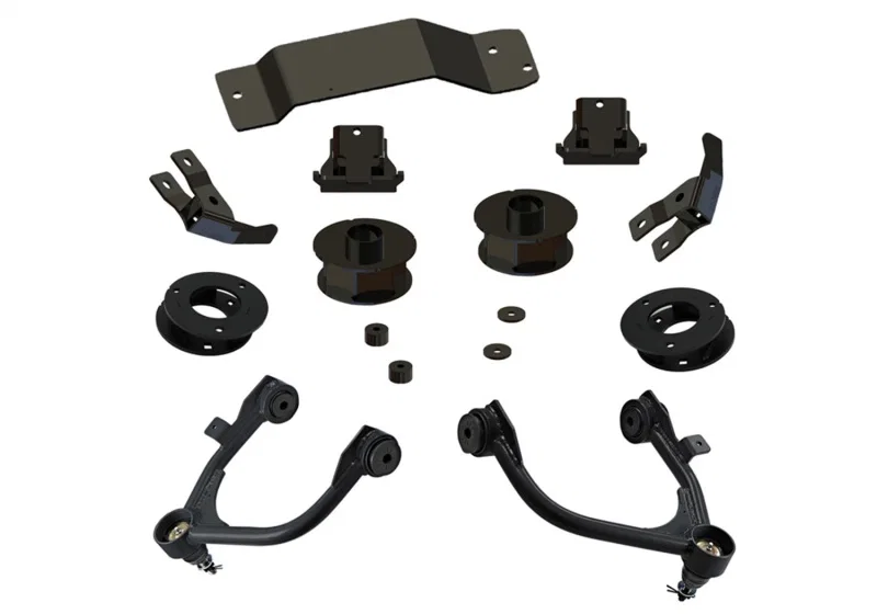 Superlift 3710, 07-14 Chevrolet Tahoe/GMC Yukon 4WD 3.5in Lift Kit OEM Cast Steel Control Arms