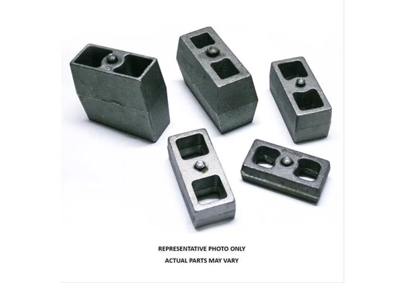 Superlift 035-2, Universal Application - Rear Lift Block - 3in Lift - w/ 9/16 Pins - Pair