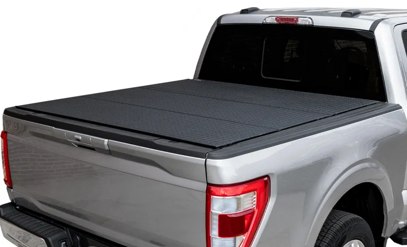 Access B4010029, 04-26 Ford F-150 6ft 6in Bed LOMAX Tri-Fold Cover - Urethane Diamond Plate