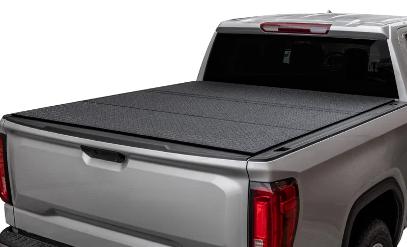 Access B4050049, 07-21 Toyota Tundra 6ft 6in Bed LOMAX Tri-Fold Cover - Urethane Diamond Plate