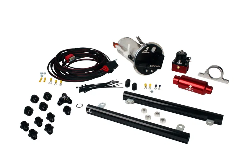 Aeromotive 17330, 05-09 Ford Mustang GT 5.4L Stealth Eliminator Fuel System (18677/14141/16307)