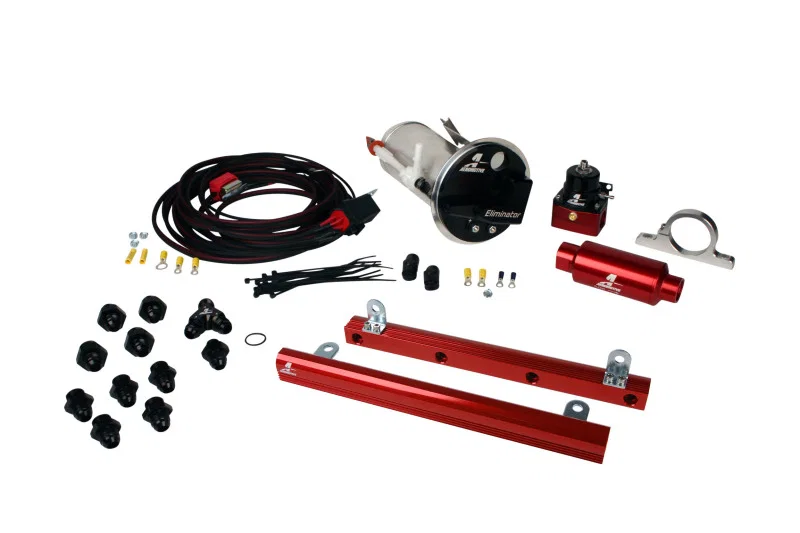 Aeromotive 17328, 05-09 Ford Mustang GT 5.4L Stealth Eliminator Fuel System (18677/14144/16307)