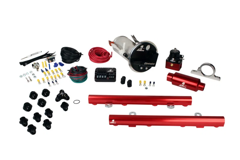 Aeromotive 17333, 05-09 Ford Mustang GT 5.0L Stealth Eliminator Fuel System (18677/14130/16306)