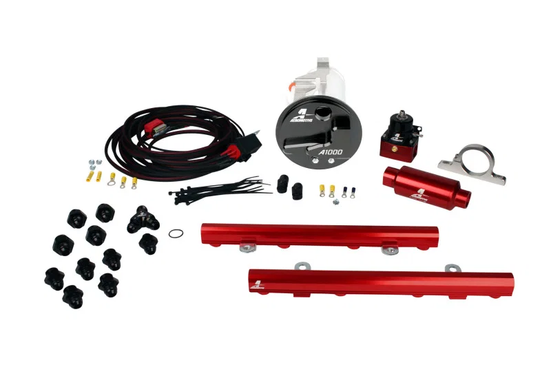 Aeromotive 17308, 05-09 Ford Mustang GT 5.0L Stealth Fuel System (18676/14130/16307)