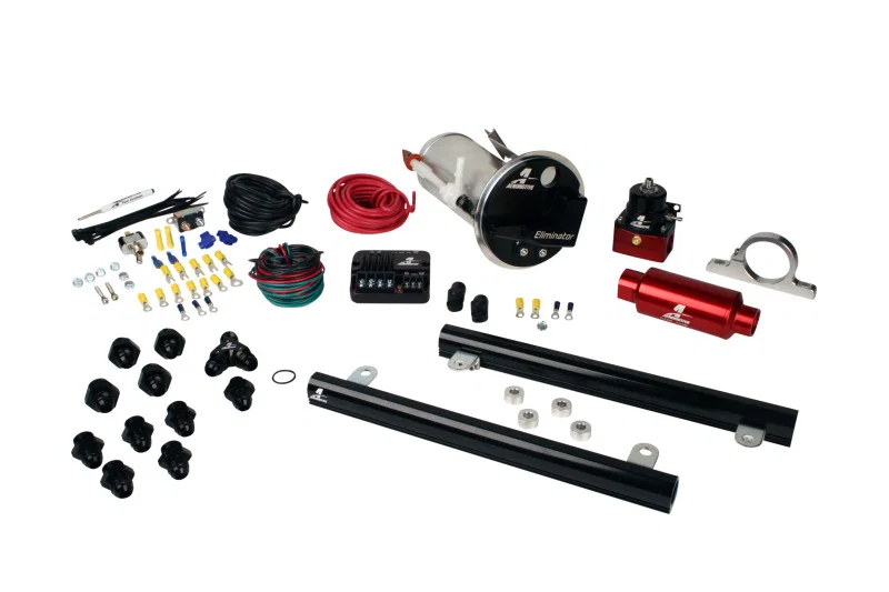 Aeromotive 17331, 05-09 Ford Mustang GT 5.4L Stealth Eliminator Fuel System (18677/14141/16306)