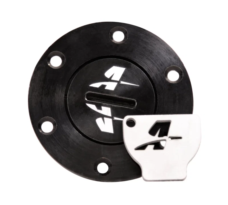 Aeromotive 18720, 1.5in Screw-on Fill Cap - Black