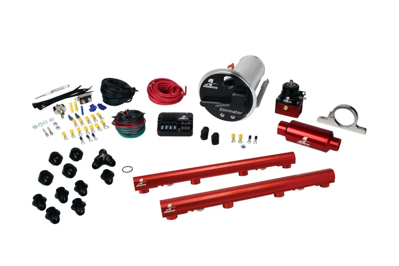 Aeromotive 17335, 07-12 Ford Mustang Shelby GT500 4.6L Stealth Eliminator Fuel System (18683/14116/16306)