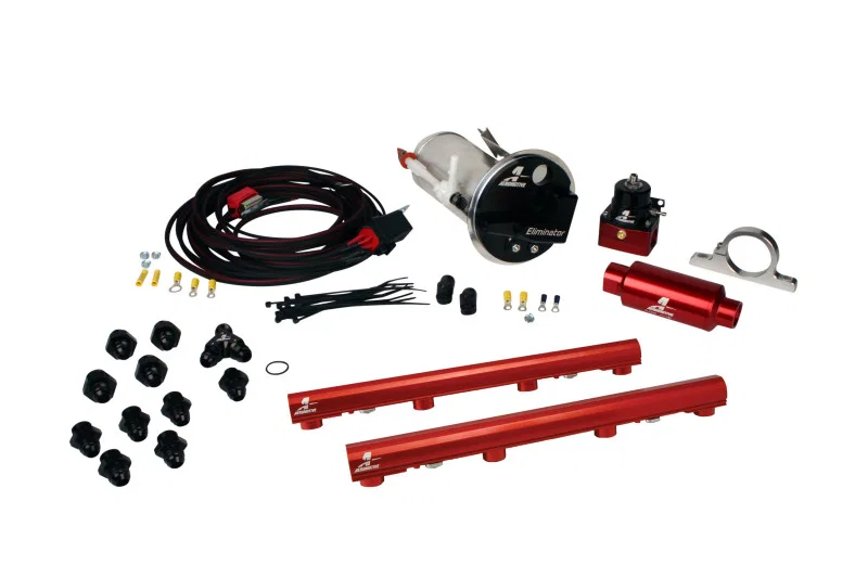 Aeromotive 17326, 05-09 Ford Mustang GT 4.6L Stealth Eliminator Fuel System (18677/14116/16307)