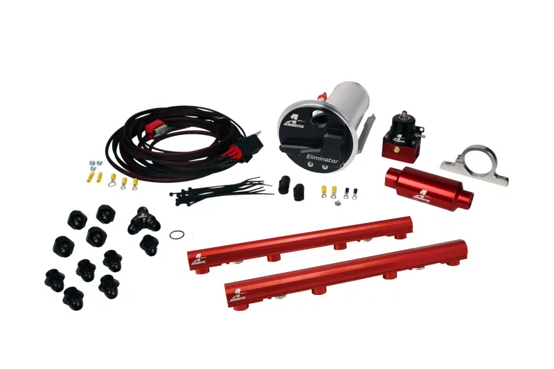 Aeromotive 17334, 07-12 Ford Mustang Shelby GT500 4.6L Stealth Eliminator Fuel System (18683/14116/16307)