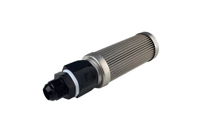 Aeromotive 12612, Stealth In-Tank -10AN Bulkhead 100 Micron Stainless Steel Fuel Filter
