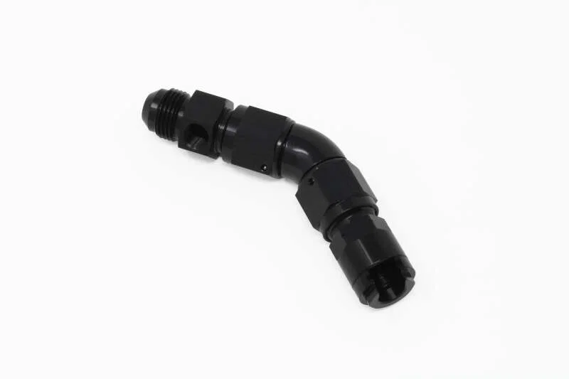 Aeromotive 65604, VaporWorx Fuel Module Outlet Kit - 45 Degree 3/8in Female to AN-08 Flare & 1/8in NPT Port