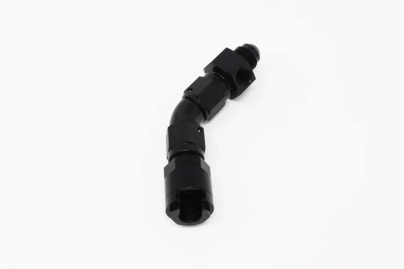 Aeromotive 65602, VaporWorx Fuel Module Outlet Kit - 45 Degree 3/8in Female to AN-06 Flare & 1/8in NPT Port