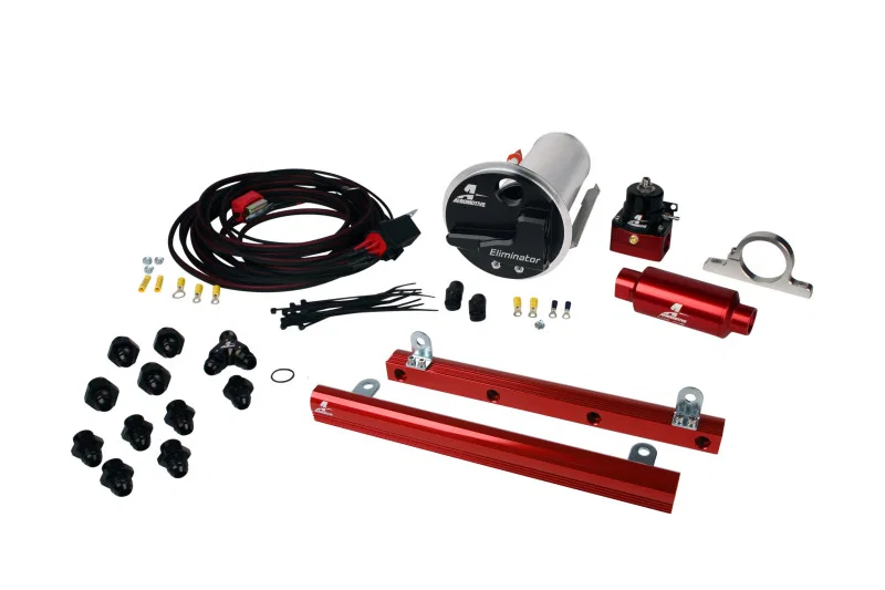 Aeromotive 17336, 07-12 Ford Mustang Shelby GT500 5.4L Stealth Eliminator Fuel System (18683/14144/16307)