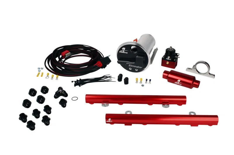 Aeromotive 17340, 07-12 Ford Mustang Shelby GT500 5.0L Stealth Eliminator Fuel System (18683/14130/16307)