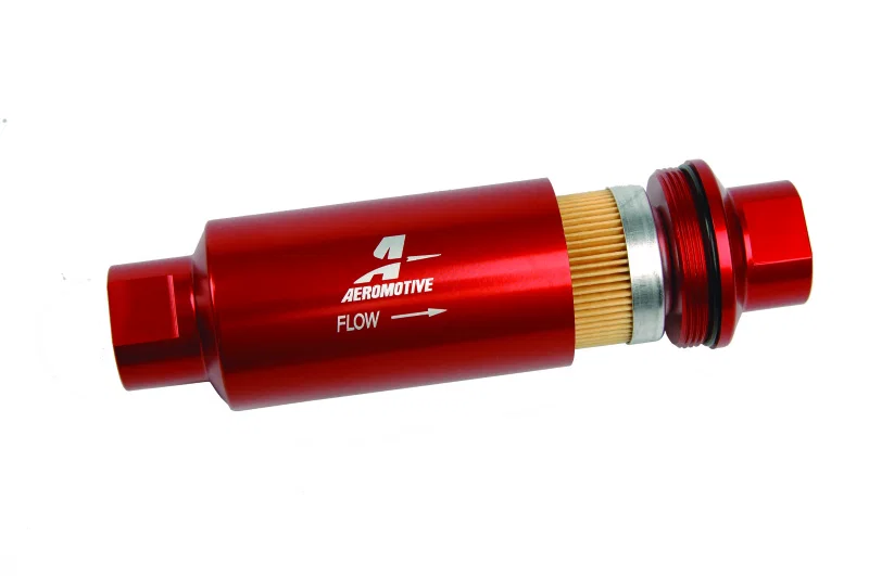 Aeromotive 12301, In-Line Filter - (AN-10) 10 Micron fabric Element