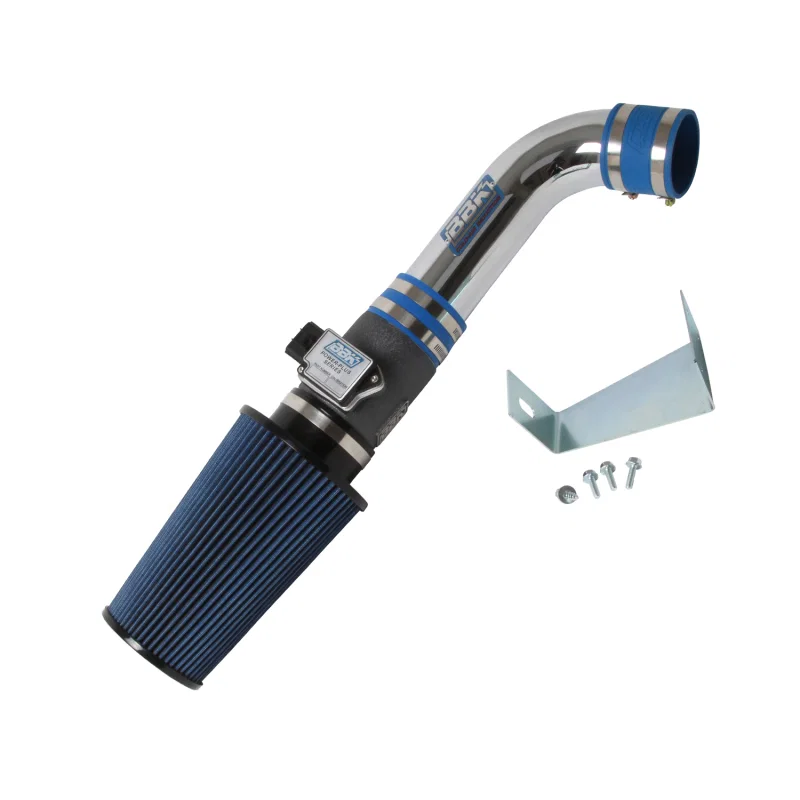 BBK 1556, 86-93 Mustang 5.0 Cold Air Intake Kit - Standard Style - Chrome Finish