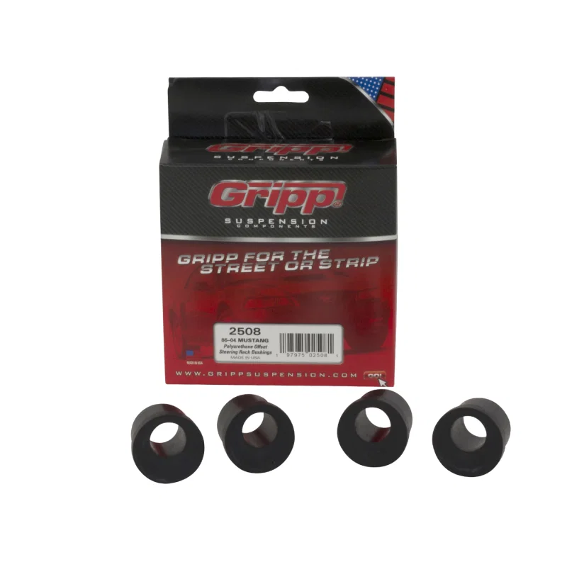 BBK 2508, 86-04 Mustang Offset Polyurethane Steering Rack Bushings (4pc)