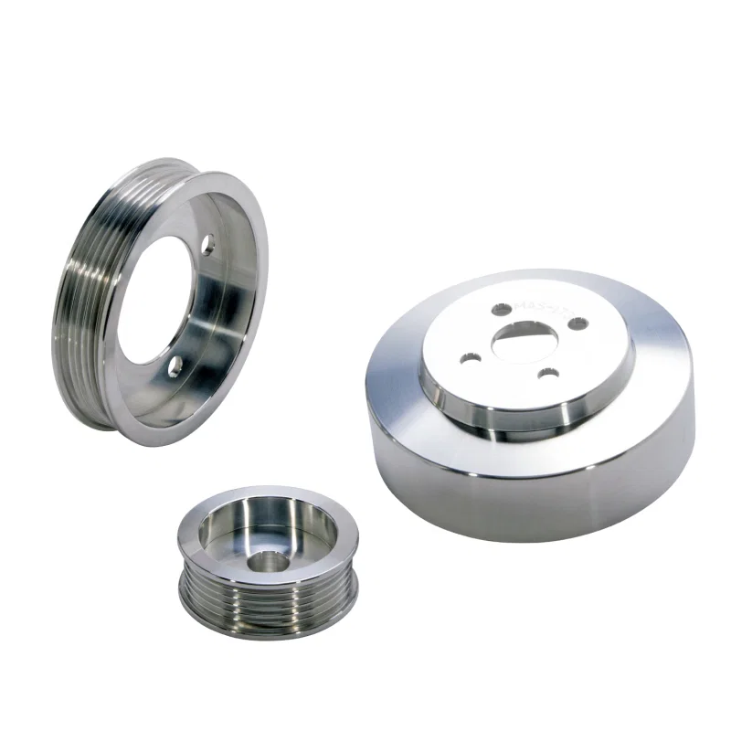 BBK 1554, 94-95 Mustang 5.0 Underdrive Pulley Kit - Lightweight CNC Billet Aluminum (3pc)