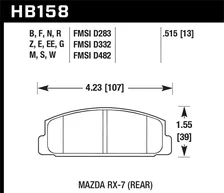 ER-1 Disc Brake Pad image 2