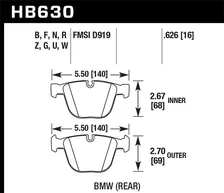 ER-1 Disc Brake Pad image 2
