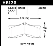 ER-1 Disc Brake Pad image 2