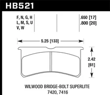 ER-1 Disc Brake Pad image 2
