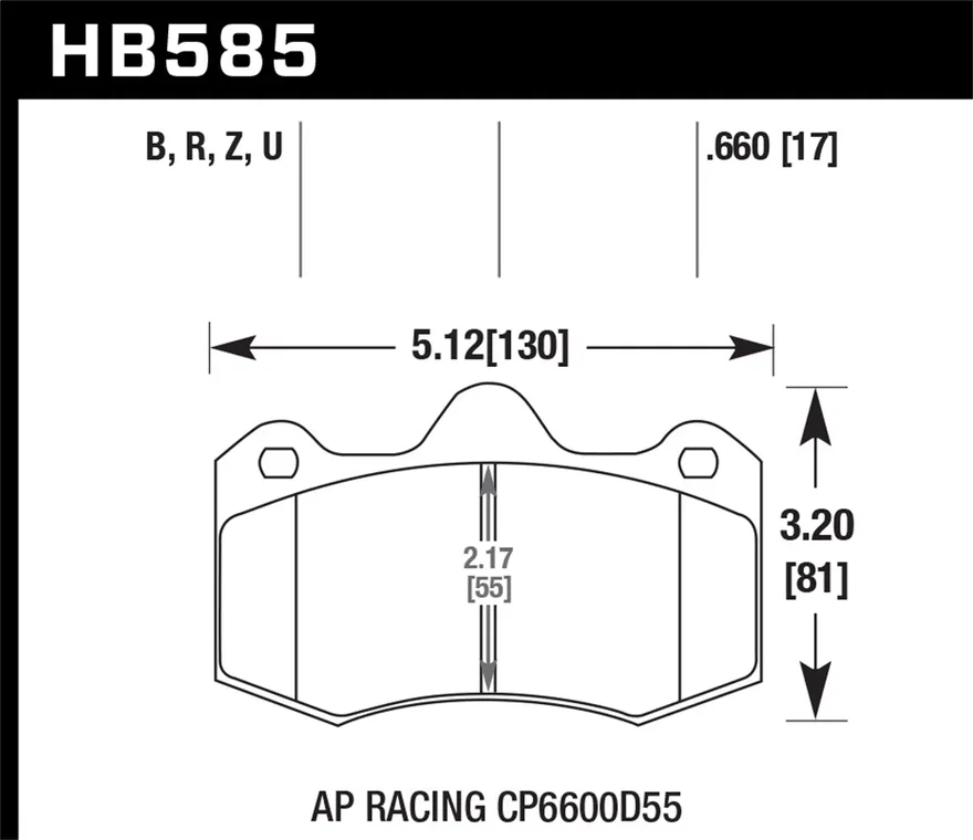 DTC-70 Disc Brake Pad