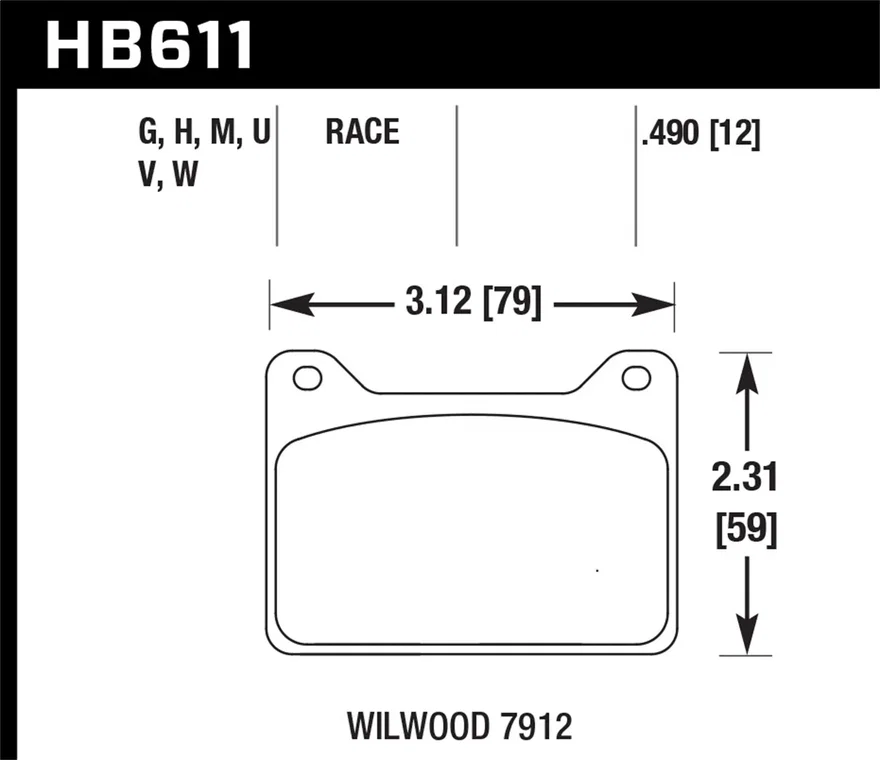 DTC-30 Disc Brake Pad