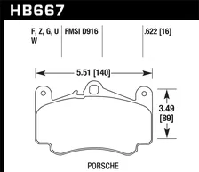 ER-1 Disc Brake Pad image 2