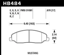 ER-1 Disc Brake Pad image 2