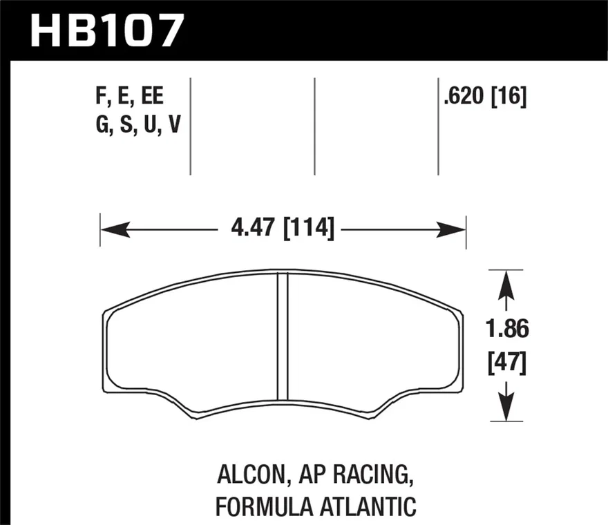 DTC-70 Disc Brake Pad
