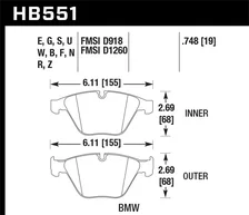 ER-1 Disc Brake Pad image 2
