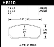 Blue 9012 Disc Brake Pad image 2