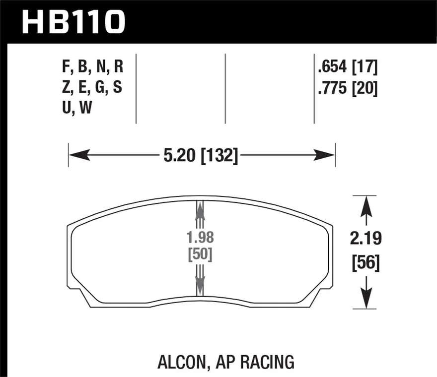 DTC-60 Disc Brake Pad