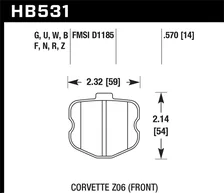 ER-1 Disc Brake Pad image 2