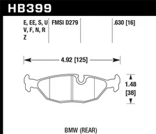 ER-1 Disc Brake Pad image 2