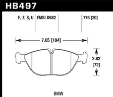 ER-1 Disc Brake Pad image 2