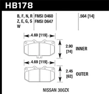 ER-1 Disc Brake Pad image 2
