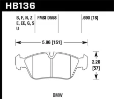 ER-1 Disc Brake Pad image 2