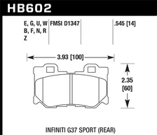 ER-1 Disc Brake Pad image 2