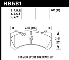 ER-1 Disc Brake Pad image 2