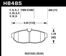 ER-1 Disc Brake Pad image 2