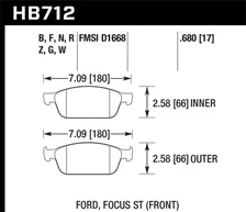 ER-1 Disc Brake Pad image 2