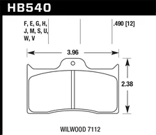 Blue 9012 Disc Brake Pad image 2