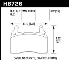 ER-1 Disc Brake Pad image 2